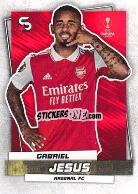 Sticker Gabriel Jesus - Superstars 2022-2023
 - Topps