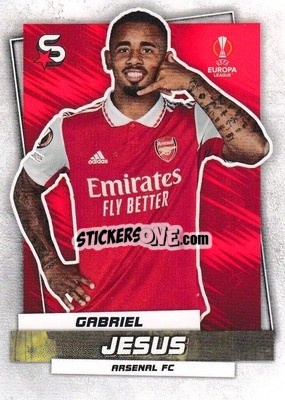 Sticker Gabriel Jesus - Superstars 2022-2023
 n. 165 - Topps