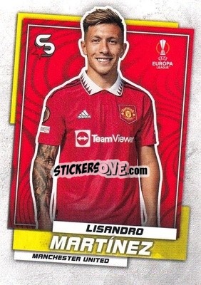 Sticker Lisandro Martínez - Superstars 2022-2023
 n. 166 - Topps
