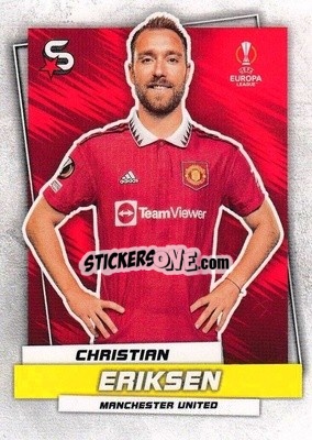 Sticker Christian Eriksen - Superstars 2022-2023
 - Topps