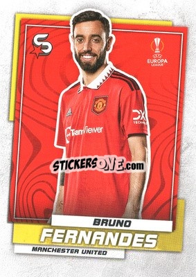 Sticker Bruno Fernandes - Superstars 2022-2023
 n. 169 - Topps