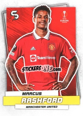 Sticker Marcus Rashford - Superstars 2022-2023
 n. 171 - Topps