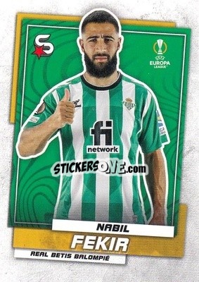 Sticker Nabil Fekir - Superstars 2022-2023
 n. 175 - Topps