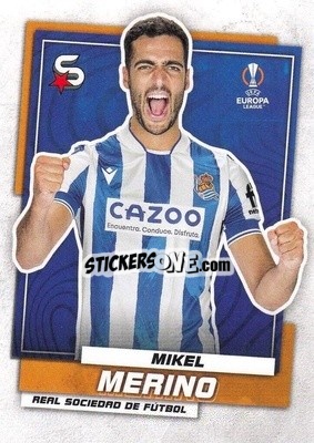 Sticker Mikel Merino - Superstars 2022-2023
 n. 178 - Topps