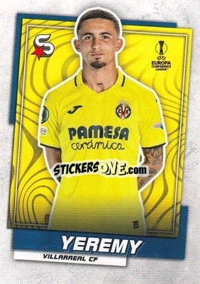 Sticker Yeremy - Superstars 2022-2023
 n. 190 - Topps