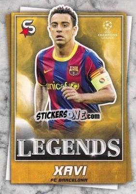 Sticker Xavi - Superstars 2022-2023
 n. 196 - Topps