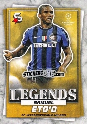 Sticker Samuel Eto'o - Superstars 2022-2023
 n. 200 - Topps
