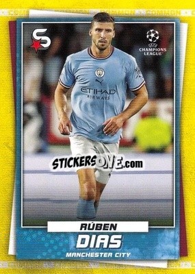 Sticker Rúben Dias - Superstars 2022-2023
 n. 2v - Topps