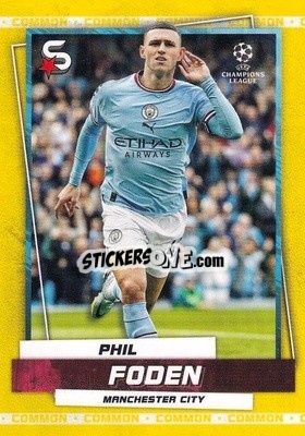 Sticker Phil Foden - Superstars 2022-2023
 - Topps