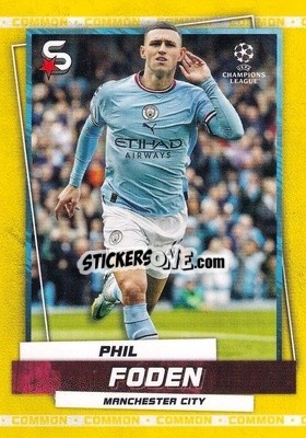 Cromo Phil Foden - Superstars 2022-2023
 - Topps