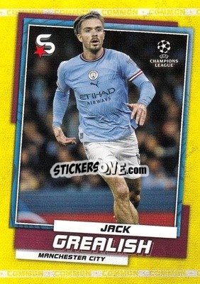 Sticker Jack Grealish - Superstars 2022-2023
 n. 6v - Topps