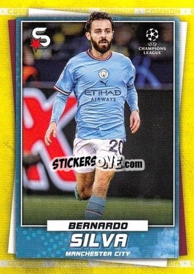 Sticker Bernardo Silva - Superstars 2022-2023
 n. 7v - Topps