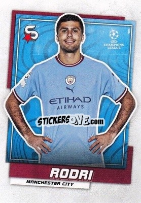 Sticker Rodri - Superstars 2022-2023
 n. 3 - Topps