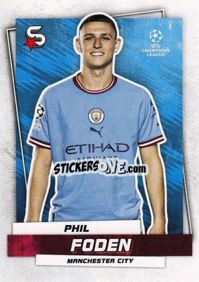 Sticker Phil Foden - Superstars 2022-2023
 n. 5 - Topps