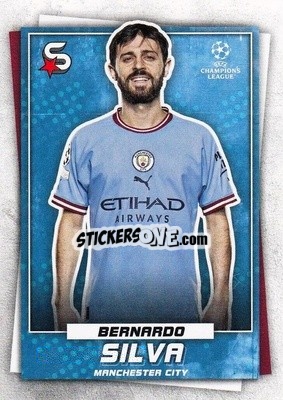 Sticker Bernardo Silva - Superstars 2022-2023
 - Topps