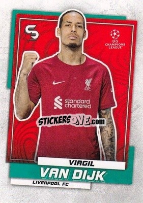 Sticker Virgil van Dijk - Superstars 2022-2023
 - Topps
