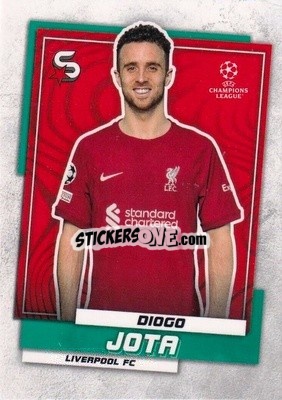 Sticker Diogo Jota - Superstars 2022-2023
 n. 18 - Topps