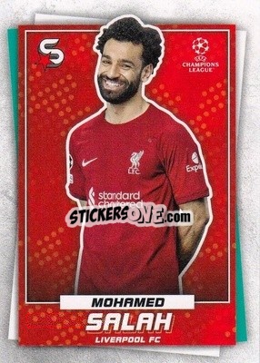 Sticker Mohamed Salah - Superstars 2022-2023
 n. 19 - Topps