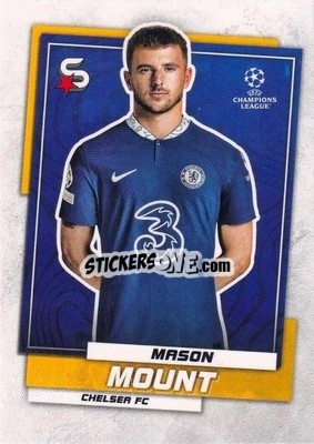 Sticker Mason Mount - Superstars 2022-2023
 n. 24 - Topps