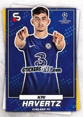 Sticker Kai Havertz - Superstars 2022-2023
 n. 25 - Topps