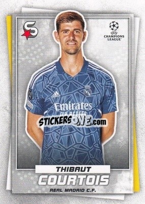 Sticker Thibaut Courtois - Superstars 2022-2023
 n. 37 - Topps