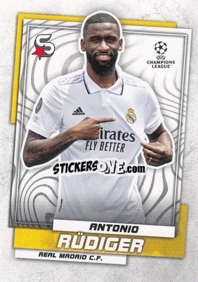 Sticker Antonio Rüdiger - Superstars 2022-2023
 n. 39 - Topps
