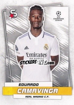 Sticker Eduardo Camavinga - Superstars 2022-2023
 n. 41 - Topps