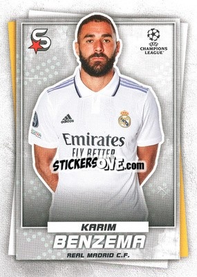 Sticker Karim Benzema - Superstars 2022-2023
 - Topps
