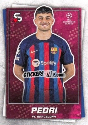 Sticker Pedri - Superstars 2022-2023
 - Topps
