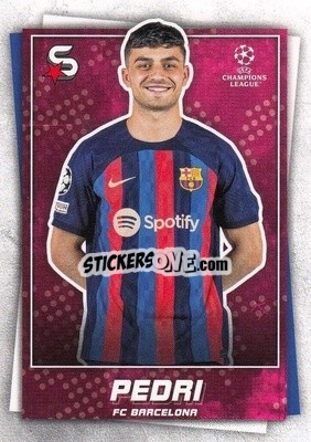 Cromo Pedri - Superstars 2022-2023
 - Topps