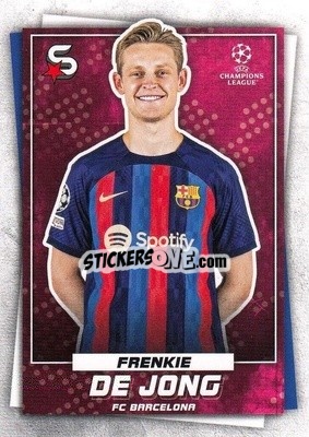 Sticker Frenkie de Jong - Superstars 2022-2023
 - Topps