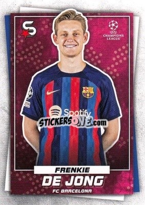 Sticker Frenkie de Jong - Superstars 2022-2023
 n. 52 - Topps