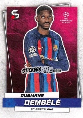 Sticker Ousmane Dembele - Superstars 2022-2023
 - Topps