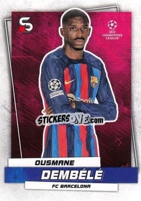 Sticker Ousmane Dembele - Superstars 2022-2023
 n. 53 - Topps