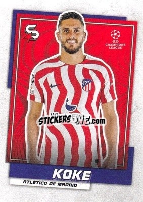 Sticker Koke - Superstars 2022-2023
 n. 60 - Topps