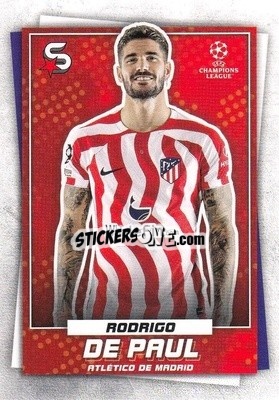 Sticker Rodrigo De Paul - Superstars 2022-2023
 n. 61 - Topps