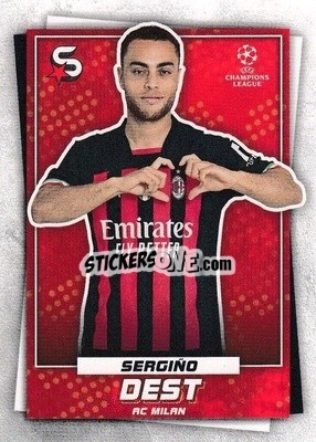 Figurina Sergiño Dest - Superstars 2022-2023
 - Topps