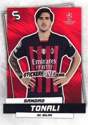 Sticker Sandro Tonali - Superstars 2022-2023
 n. 71 - Topps