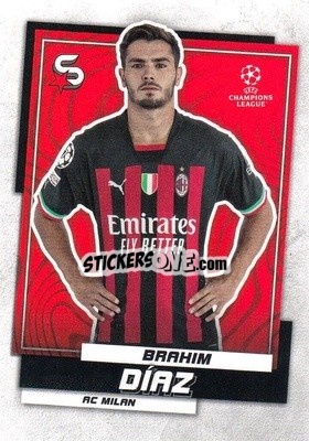 Sticker Brahim Díaz - Superstars 2022-2023
 n. 72 - Topps