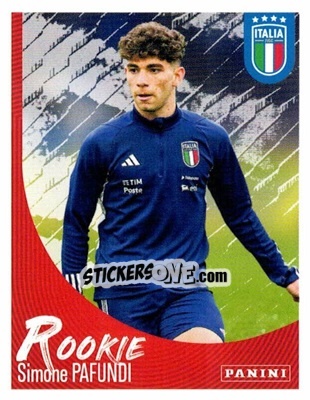 Sticker Simone Pafundi - Azzurri 2023
 n. 204 - Panini