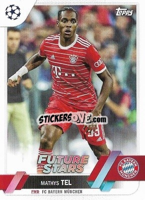 Sticker Mathys Tel - UEFA Club Competitions 2022-2023
 - Topps