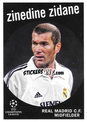 Sticker Zinedine Zidane - UEFA Club Competitions 2022-2023
 n. 59-1 - Topps
