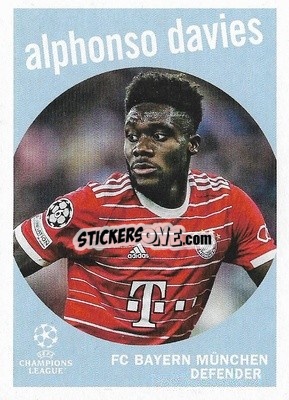 Figurina Alphonso Davies - UEFA Club Competitions 2022-2023
 - Topps