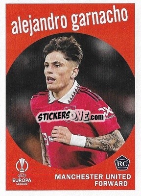 Sticker Alejandro Garnacho - UEFA Club Competitions 2022-2023
 n. 59-21 - Topps
