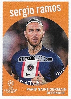 Sticker Sergio Ramos - UEFA Club Competitions 2022-2023
 n. 59-23 - Topps