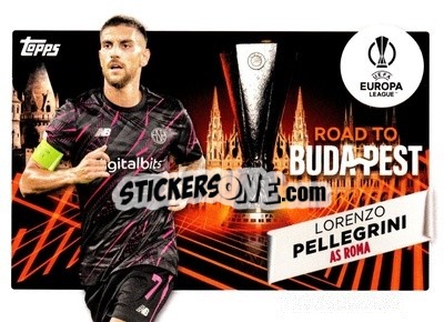 Sticker Lorenzo Pellegrini - UEFA Club Competitions 2022-2023
 - Topps