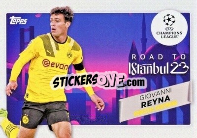 Figurina Giovanni Reyna - UEFA Club Competitions 2022-2023
 - Topps