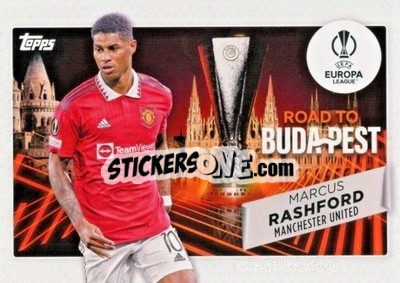 Sticker Marcus Rashford - UEFA Club Competitions 2022-2023
 - Topps