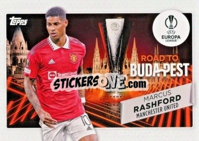 Sticker Marcus Rashford - UEFA Club Competitions 2022-2023
 n. RF-7 - Topps