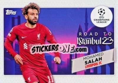 Sticker Mohamed Salah - UEFA Club Competitions 2022-2023
 n. RF-13 - Topps